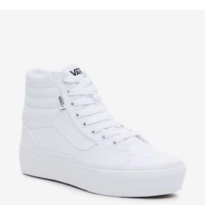 Vans Filmore High-Top Platform Sneaker-White NIB
